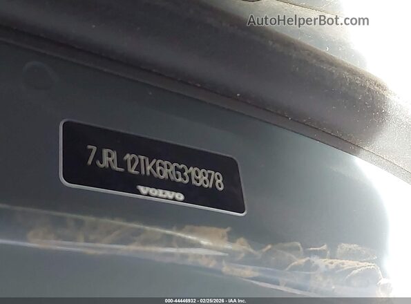 7JRL12TK6RG319878 2024 VOLVO S60 Light Blue Widok komory silnika