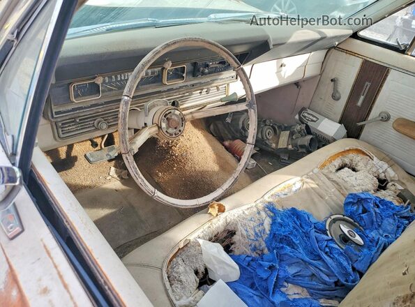 7K34C173717 1968 FORD CUSTOM Tan Առջևի վահանակի տեսք