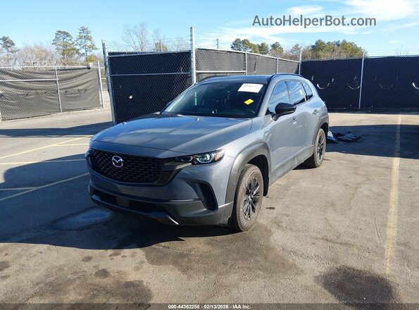 7MMVAADW4SN117691 2025 MAZDA CX-50 HYBRID Gray წინა მარცხენა ხედი სამი მეოთხედიდან