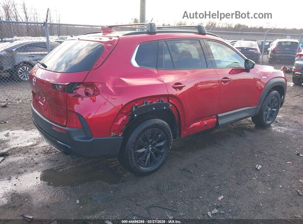7MMVAADW8SN138687 2025 MAZDA CX-50 HYBRID Бордовый Задняя правая четверть