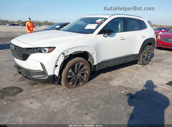 7MMVAAEW3TN142758 2026 MAZDA CX-50 HYBRID White Առջևի ձախ երեք քառորդ տեսարան