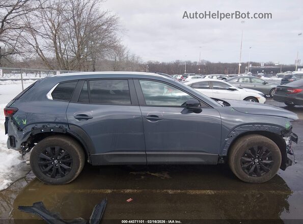 7MMVABBM1SN324563 2025 MAZDA CX-5 Blue Rear interior view