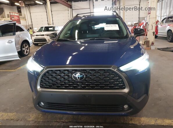 7MUDAABG5SV138850 2025 TOYOTA LL Blue Widok zestawu wskaźników