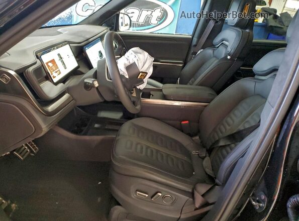 7PDSGABA5RN035836 2024 RIVIAN R1S Black წინა სალონის ხედი