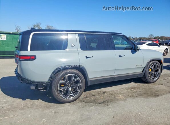 7PDSGABA7RN032856 2024 RIVIAN R1S Gray Задня права чверть