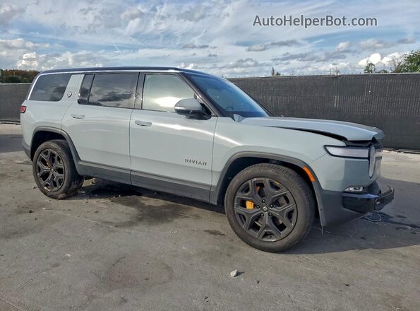 7PDSGABA8PN022947 2023 RIVIAN R1S Gray Передня права чверть