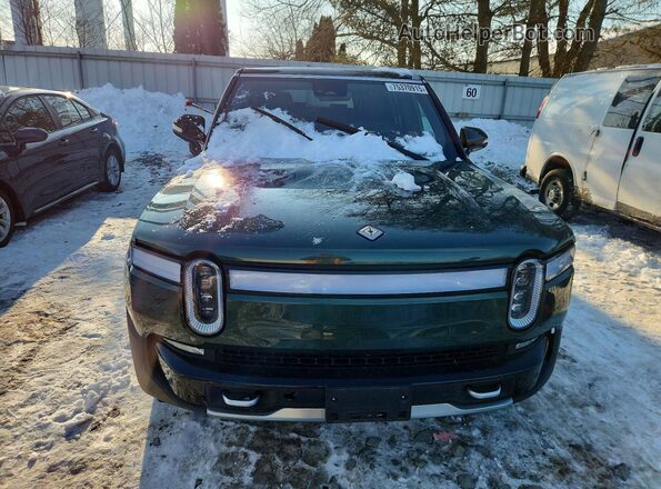 7PDSGABL0NN000455 2022 RIVIAN R1S Зеленый Вид спереди