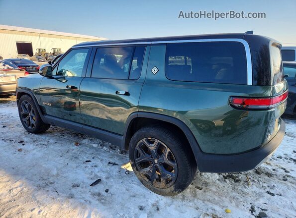 7PDSGABL0NN000455 2022 RIVIAN R1S Зеленый Задняя левая четверть