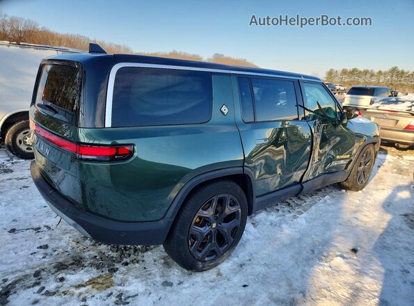 7PDSGABL0NN000455 2022 RIVIAN R1S Зеленый Задняя правая четверть