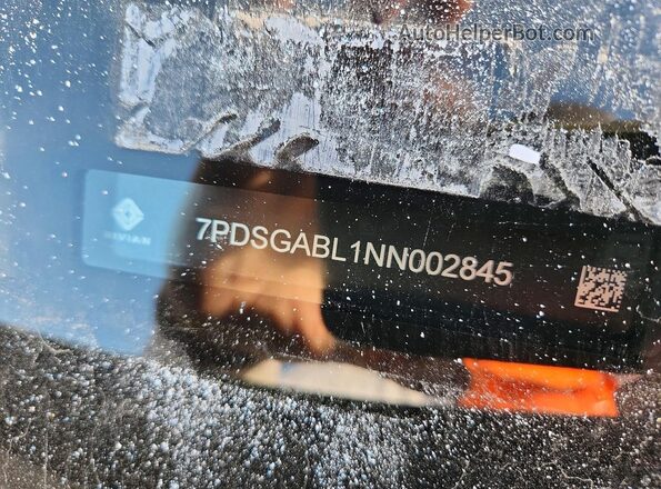 7PDSGABL1NN002845 2022 RIVIAN R1S Серый Вид подкапотного пространства