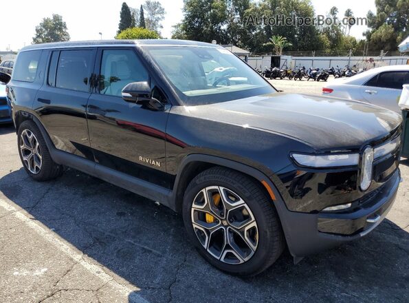 7PDSGABL5PN006593 2023 RIVIAN R1S Black Przód prawy