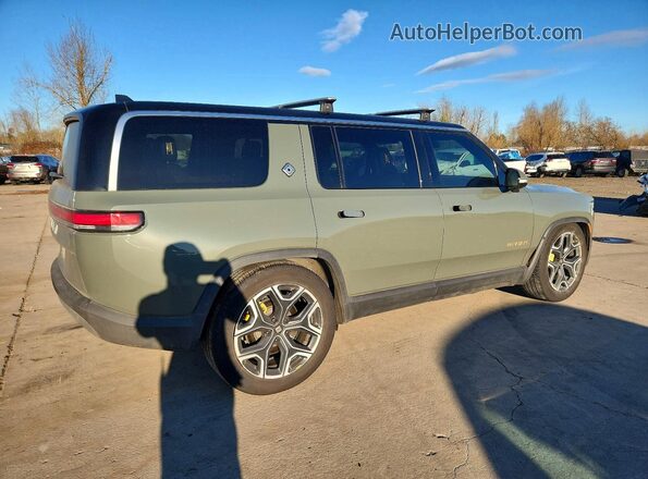 7PDSGABL9NN001488 2022 RIVIAN R1S Green Rear right