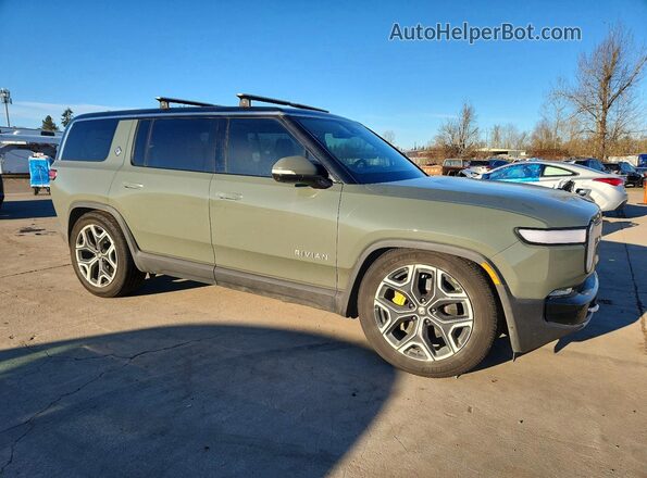 7PDSGABL9NN001488 2022 RIVIAN R1S Green Front right