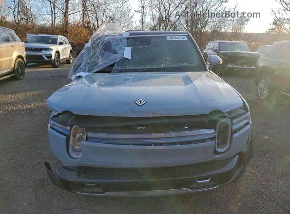 7PDSGBBA3SN066045 2025 RIVIAN R1S Gray Вид спереду