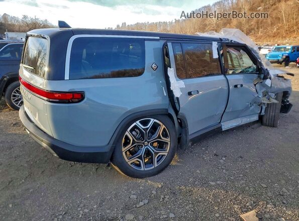 7PDSGBBA3SN066045 2025 RIVIAN R1S Gray Задня права чверть