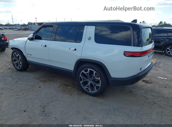 7PDSGCBPXSN057904 2025 RIVIAN R1S White უკანა მარცხენა