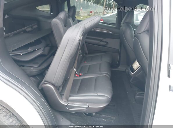 7SAXCAE51NF357196 2022 TESLA MODEL X White Widok naklejki z numerem VIN