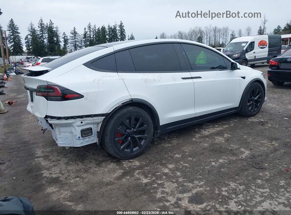 7SAXCAE51NF357196 2022 TESLA MODEL X White Tył prawy