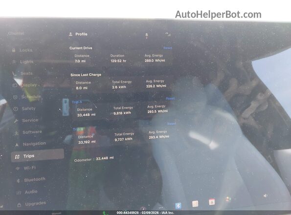 7SAXCAE52PF425296 2023 TESLA MODEL X Black Հետևի նստատեղերի տեսք