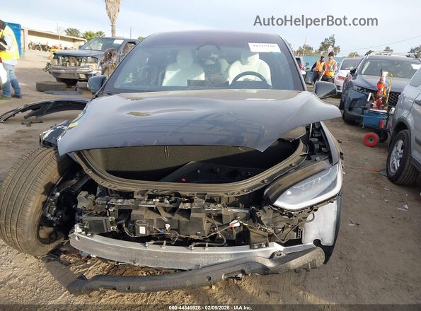 7SAXCAE52PF425296 2023 TESLA MODEL X Black Սալոնի հետևի տեսք