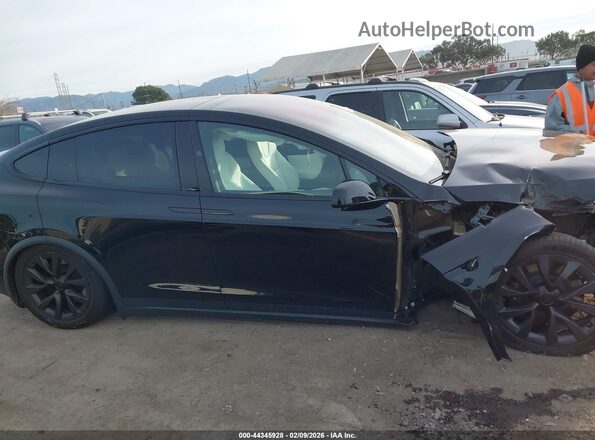 7SAXCAE52PF425296 2023 TESLA MODEL X Black Սալոնի 360 աստիճան տեսք