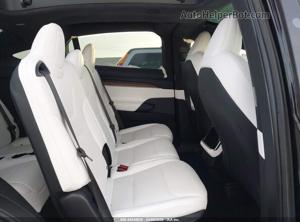 7SAXCAE52PF425296 2023 TESLA MODEL X Black VIN կոդի պիտակի տեսք