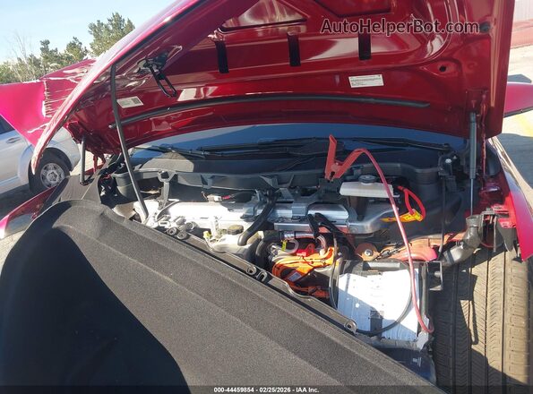 7SAXCAE58TF482662 2026 TESLA MODEL X Burgundy Vista trasera