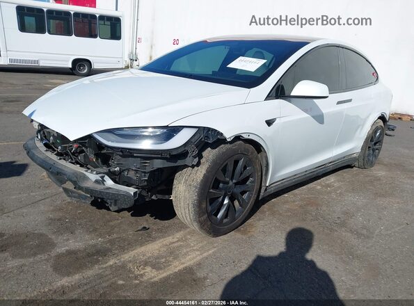 7SAXCBE50NF362668 2022 TESLA MODEL X White Front left