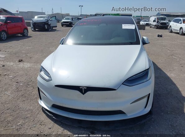 7SAXCBE50PF402413 2023 TESLA MODEL X Белый Вид сзади