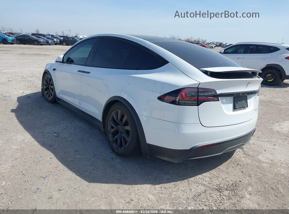 7SAXCBE50PF402413 2023 TESLA MODEL X Белый Задняя левая четверть