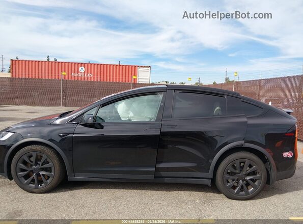 7SAXCBE51PF417552 2023 TESLA MODEL X Black სალონის 360-გრადუსიანი ხედი