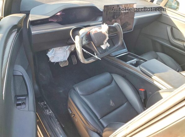 7SAXCBE59PF376507 2023 TESLA MODEL Угольный Вид панели приборов