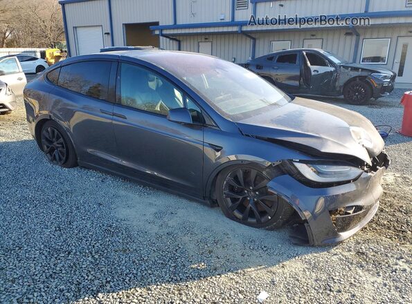 7SAXCBE59PF376507 2023 TESLA MODEL Угольный Передняя правая четверть