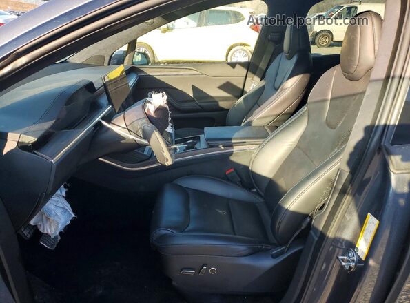 7SAXCBE59PF376507 2023 TESLA MODEL Угольный Вид салона спереди