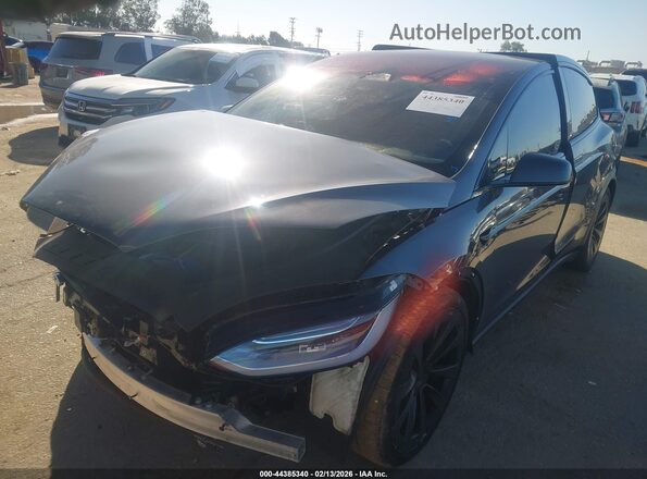 7SAXCBE63NF359143 2022 TESLA MODEL X Black Front left