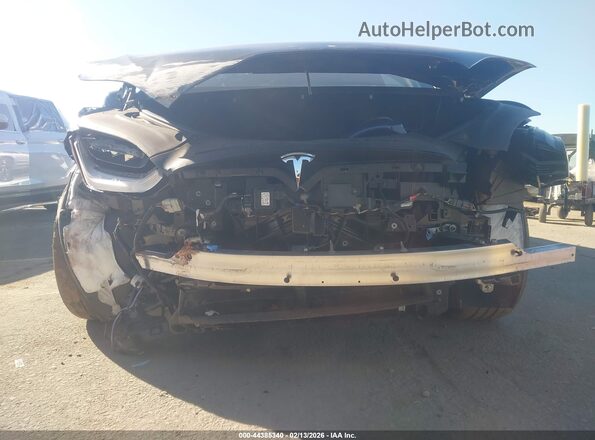 7SAXCBE63NF359143 2022 TESLA MODEL X Black Front view