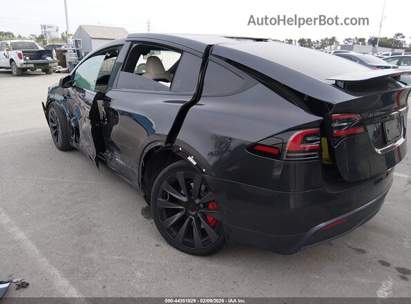 7SAXCBE64SF470991 2025 TESLA MODEL X Серый Задняя левая четверть
