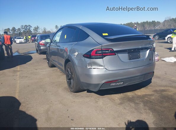 7SAXCBE69RF453873 2024 TESLA MODEL X Silver Rear left