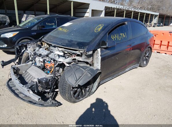 7SAXCDE55NF341374 2022 TESLA MODEL X Серый Передняя левая четверть