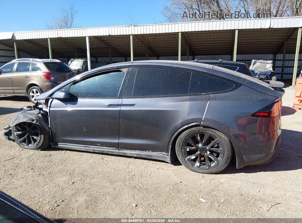 7SAXCDE55NF341374 2022 TESLA MODEL X Серый Панорамный вид салона 360°