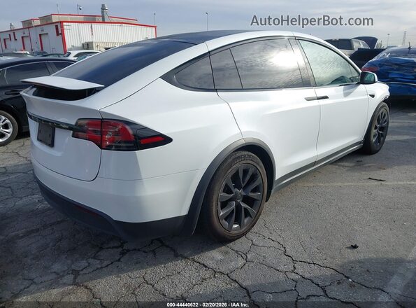 7SAXCDE55PF401009 2023 TESLA MODEL X White უკანა მარჯვენა