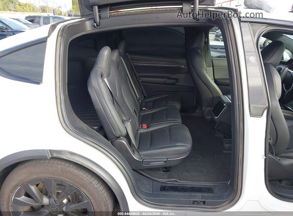 7SAXCDE55PF401009 2023 TESLA MODEL X White VIN კოდის სტიკერის ხედი