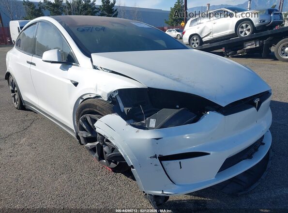 7SAXCDE56RF435060 2024 TESLA MODEL X White Vista frontal