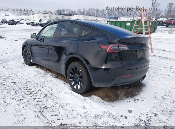 7SAYGAEE0NF381904 2022 TESLA MODEL Y Black Tył lewy