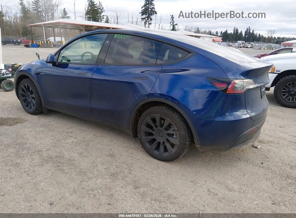 7SAYGAEE1SF240173 2025 TESLA MODEL Y Blue Trasero izquierdo