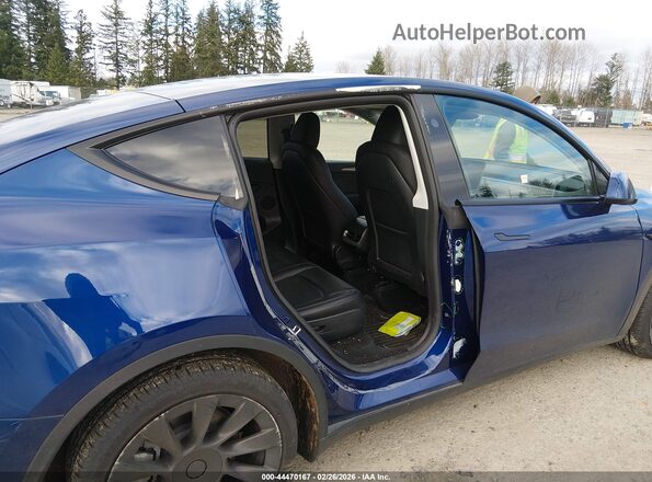 7SAYGAEE1SF240173 2025 TESLA MODEL Y Blue Vista frontal