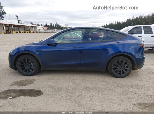 7SAYGAEE1SF240173 2025 TESLA MODEL Y Blue Vista interior de 360 grados