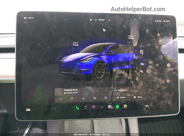 7SAYGAEE1SF240173 2025 TESLA MODEL Y Blue 