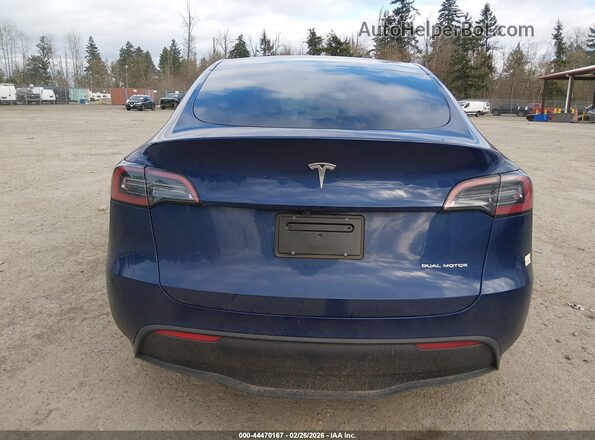 7SAYGAEE1SF240173 2025 TESLA MODEL Y Blue 
