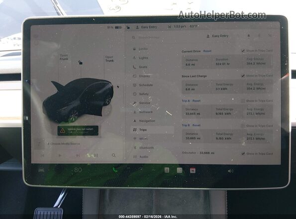7SAYGAEE4RF029320 2024 TESLA MODEL Y Gray Rear seats view